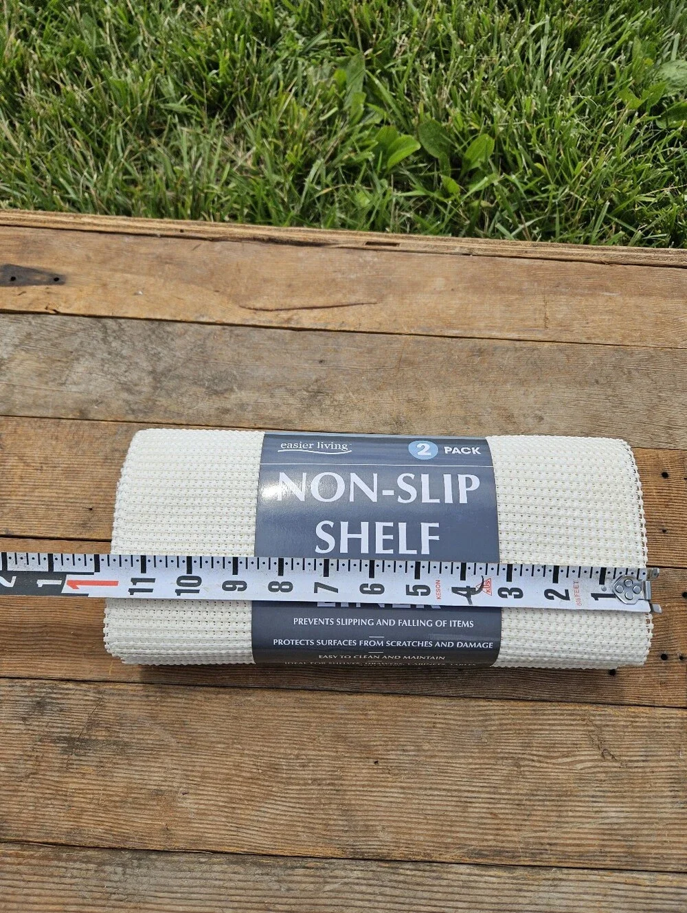 Non-Slip Shelf Liner White Grip Mat for Kitchen Cabinets Drawers Pantry New